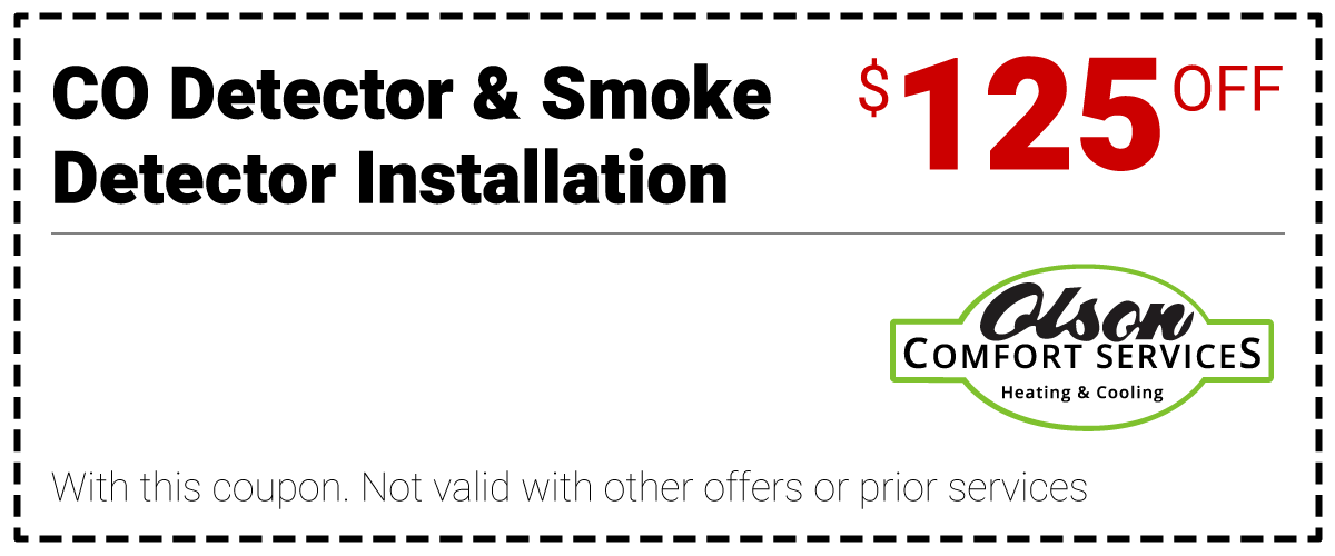 Save $125 on CO detector and Smoke detector installation