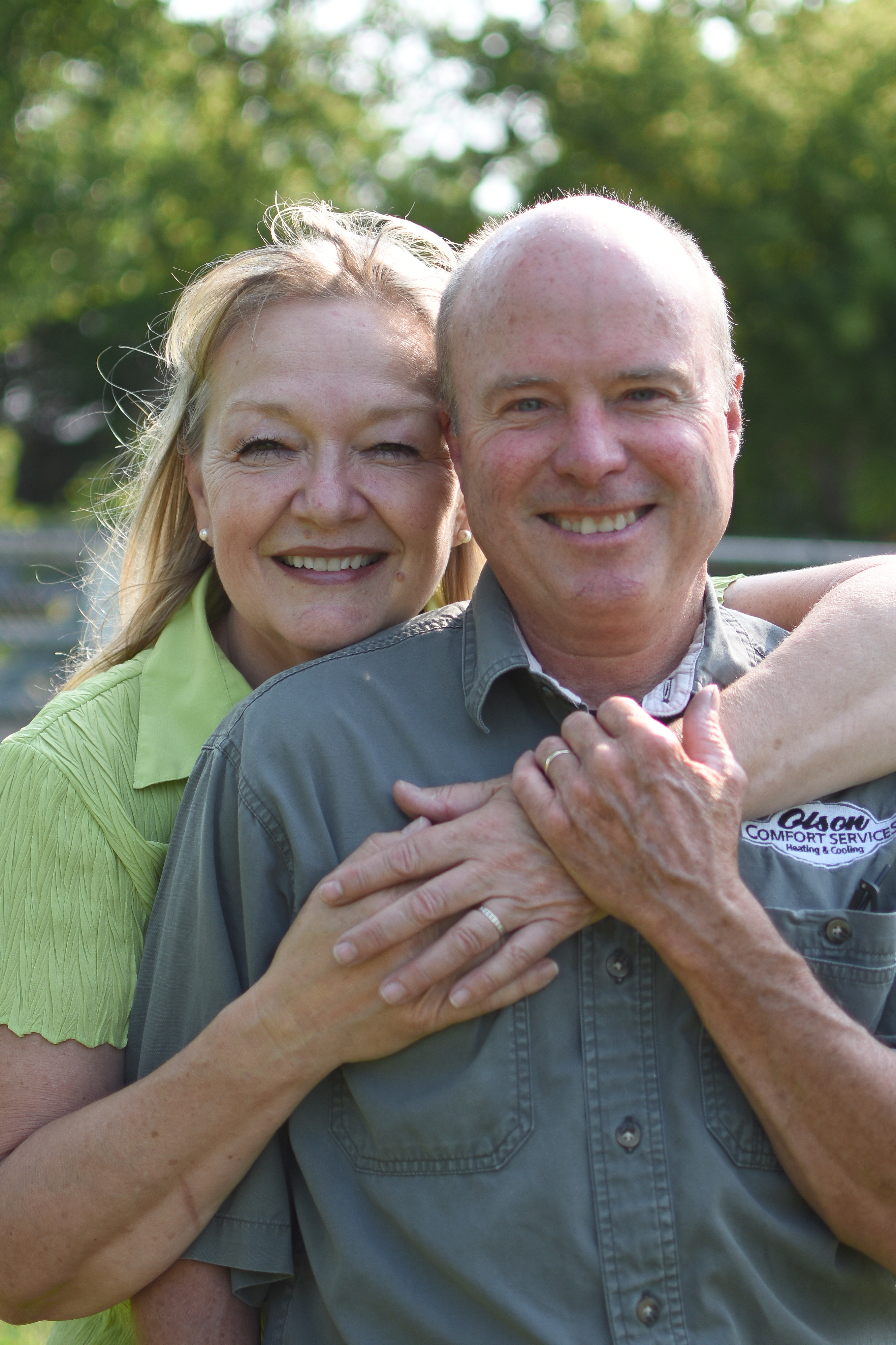 Mark and Nadine our company owners.